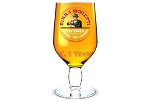 6 vasos de pinta Birra Moretti