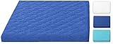 Suave acolchado Secadora y lavadora funda protectora en varios. Colores, selección: Azul y Crema tamaño: aprox. 60 cm x 60 cm x 6 cm de Brand Seller, poliéster, azul, 60x 60 x 6 cm