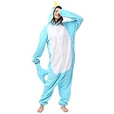 Katara 1744 - Grenouillère Combinaison pour Adultes Tenue de Nuit Pyjama Kigurumi - Taille M 155-165cm Chat de Cheshire