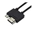 Produktbild Ideal Dream 1,5 Meter MHL Micro USB 5pin zu HDMI Video Kabel Konverter Adapter , die nur unterstützen beide Smartphone Geräte und Monitor Anzeigen TV HDTV Auto GPS mit MHL Video Aus Feature.