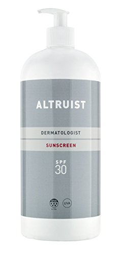 Altruist Dermatologist Sunscreen SPF 30-5 star ultra UVA protection, 1 Litre