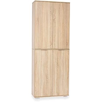 Büroschrank Wildeiche Bücherschrank Wildeiche Aktenschrank - (2512