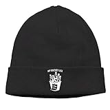 VICKKY Men Bucket List-Beer & Ice Cool Street Dance Black Beanies Watch Cap