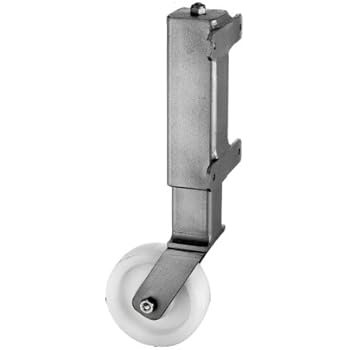 Ruota Per Cancello Pesante Ruota Girevole Con Molla Per Cancelli Pesanti - Gomma Antiusura, Supporto Per Cancelli Scorrevoli E Garage Ruote Per Mobili