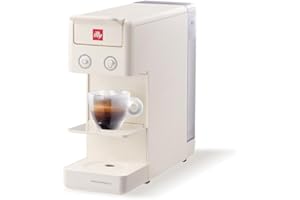 illy Machine à café Y3.3 blanche compatible avec capsules Iperespresso pour café expresso et américain