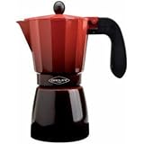 Oroley 215070500 - Cafetera 12 tazas, inducción, color rojo