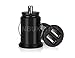 Price comparison product image BNBUKLTD® Black Dual Twin Port USB In Car Cigarette Socket Lighter Charger Adapter For Iphone 3 GS 4 4S 5 5C 5S Ipad 2 3 4 Air 5 Ipod Touch Nano Classic 5th Generation Samsung Tab Note Galaxy S3 S4 HTC One Sony Xperia Z