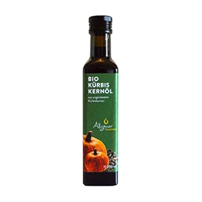 Bio Kürbiskernöl ungeröstet, kalt gepresst, 250 ml