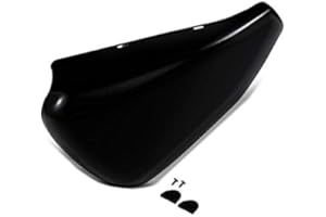 CRAFTRIDE Tapa bateria Compatible para Harley Davidson Sportster 883 Iron 14-20 Lado Izquierda Negro