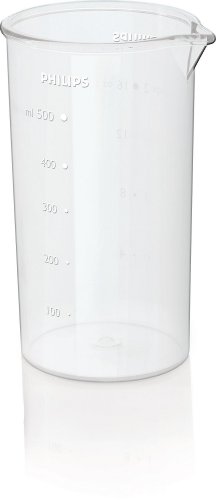 Philips HR1600/00 Stabmixer (ProMix-Technologie, 550 Watt, Messbecher) weiß/grau - 5