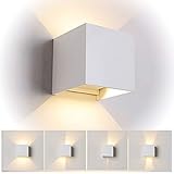 1. Simple y practica lampara de pared: exquisito y forma compacta, forma cuadrada, suave y armonioso de contorno corporal, estética muy moderna sensación, es un práctico dispositivo de iluminacion.La serie de lamparas de pared también tienen una pared cilindrica lámpara del mismo tamaño.