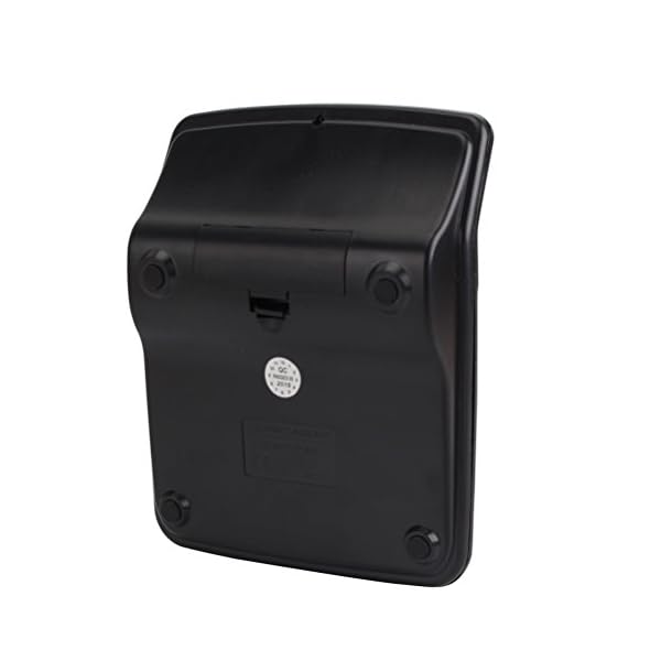 Black Solar Battery Powered Desktop Calculator Desk Office School - Image 5