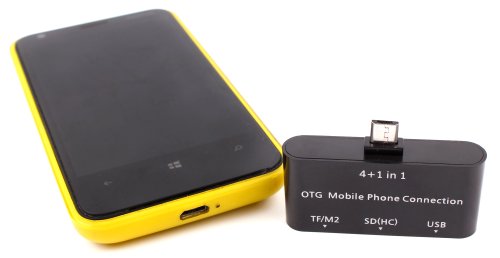 OTG (On-The-Go) Micro USB Kartenlesegerät - 5