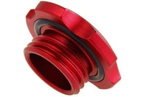 BADASS SHARKS Billet Engine Oil Filler Cap Cover For Subaru WRX Impreza Forester STI (Red1)