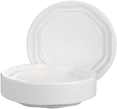 Mical - Plastic Plates - 22cm - Pack of 100
