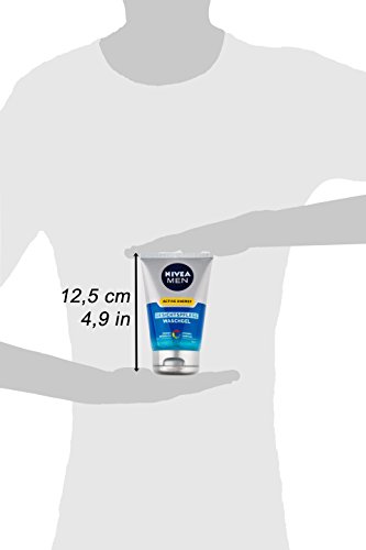 NIVEA Men, 2er Pack Gesichtspflege Waschgel, 2 x 100 ml Tube, Active Energy - 5