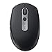 Produktbild LNJKN Wireless Computer Mouse Dual-Modus Vereinheitlicht tragbare Spielekonsole ergonomische Mäuse 1000DPI für Laptop-PC, schwarz