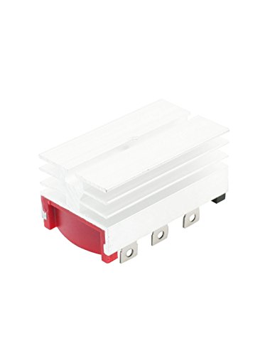 sourcingmap® 5,5 mm Loch Dmr drei Phasen Brückengleichrichter mit Kühlkörper 75A 1000V - 2