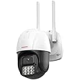MANOMAY Wi-FI Pan Tilt CCTV Camera, Outdoor Indoor Security Camera, Water Proof, 2 Way Talk, Motion Detect, Supports SD Card Up to 256 GB, Color Night Vision (WiFi Protect Pro Pan Tilt)