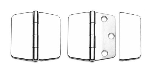 Preisvergleich Produktbild Scharnier mit Abdeckung, 75mm, 74mm