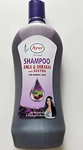 Ayur Amla Shikakai With Reetha Shampoo 500ml
