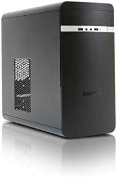 Zoostorm Evolve Desktop PC Windows 10 Home Intel Core i7-7700, 8GB RAM / 2TB HDD, Black