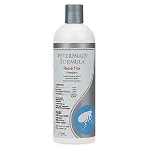 SynergyLabs Veterinary Formula Clinical Care Flea & Tick Shampoo for Dogs; 16 fl. oz.