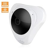 ★ vista panorámica de 360   grados con imagen de alta definición de 1560P, le ofrece una vista abierta de todos los detalles y una imagen más clara.Detección de movimiento y alertas de actividad en tiempo real.Auto visión nocturna.Las luces infrarrojas se encienden automáticamente cuando la luz se atenúa.Mostrar imágenes claras en la oscuridad.Se puede aplicar a diversas áreas, como la vigilancia de tiendas, fábricas, almacenes, hogares, etc.