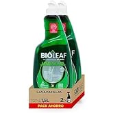 BIOLEAF &ndash; Dishwasher Manual Pack 2 &times; 750 ml (1.5 L) &ndash; Degreasing Concentrated Detergent &ndash; Brilliant and Easy Rinse Tableware