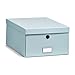 Produktbild Zeller 17563 Aufbewahrungsbox Pappe, Mint, ca. 40 x 29 x 17 cm