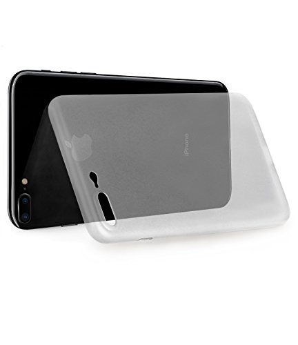 TOZO for iPhone 7 Plus Case iPhone 8 Plus Case, PP Ultra Thin [0.35mm] World's Thinnest Protect Hard Case [ Semi-transparent ] Lightweight 5.5 inch. [Matte Frost White]