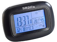 PEARL Kompakte Digital-Wetterstation mit Funkuhr, Weckalarm & Wetterprognose - 4