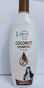 Ayur Herbals Coconut Shampoo For Dry Hair 500ml (Pack of 2) with Ayur Product in Combo