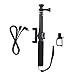 Produktbild Altsommer Multifunktions Selfie Stock Stativhalterung Für DJI OSMO POCKET Phone Clip + Selfie-Stick + Kabel + Bracke-Zubehör-Kit, Handheld Gimbal Mobile Zubehör (Schwarz)