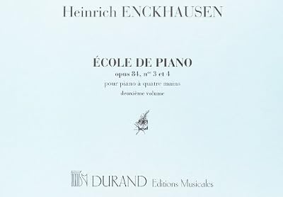 DURAND Ecole de piano Opus 84 Vol.2 (Cahiers 3-4) --- Piano 4 Mains