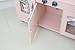 Teamson Kids Childrens Wooden Large Vintage Pink 1 Piece Wooden Pretend Role Play Kitchen Toy TD-11414C