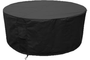 HBCOLLECTION® Round Cover for Garden table set diam adjustable (130/170cm)