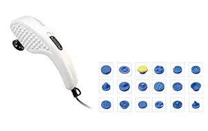 Ozomax Plastic Body-Mate 19 In 1 Body Massager, White