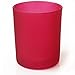 Produktbild Btopllc Kleine Rot Elliptisch Hoffung-Glaskerzenhalter Kerze Tasse Kerze Duftkerzen Kerzenstaender Tasse