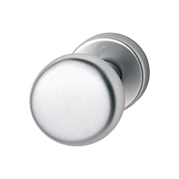 Pomello Quadro In Alluminio Argento F1 | Per Cilindro Q8 E Limitatori | Maniglia Sicurezza - Foto 2