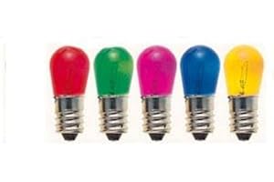 ARTELETA Lampadina di ricambio per luci di natale. Colorate, set da 50 lampadine