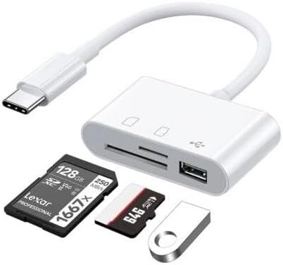 Lunatic 3252 Usb Type C To Sd Microsd Tf Kart Okuyucu Usb 3in1 Çevirici Dönüştürücü Adaptör