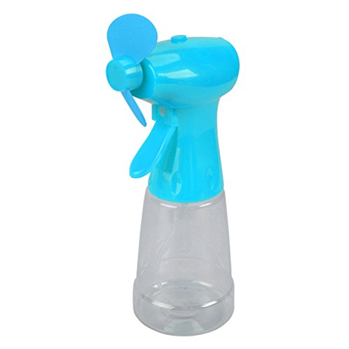Wasser Sprüh Ventilator Wassersprüh Handventilator Wassersprüher Abkühlung Türkis - 2
