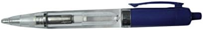 FormVan Color Changes LED Ball Pen LED Pen with Silver Barrel, Blue Pen Refill