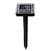 Produktbild Alxcio Solar Tiervertreiber Ultraschall Tier Nagetier Repellent für Outdoor Farm Garten inkl. Erdspieß (2 Stück)
