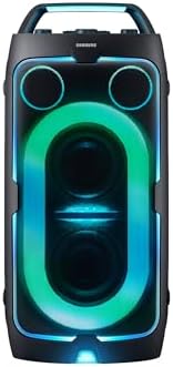Samsung Sound Tower MX-ST50F/ZF, Audio 240W, Suono Bidirezionale, 18 Ore di Autonomia, Resistente all'Acqua (IPX4), Party Lights +, Ingresso USB, Multiconnessione Bluetooth, 2025