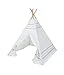 Produktbild Labebe Indianer Tipi Zelt Kinderzimmer, Tipi Spielzelt Kinderzimmer Für Kinder im Alter von 2-5 Jahren, Tipi Mädchen/Kinderzelt Tipi/Zelt Outdoor/Kinder Tipi Zelt Groß/Tipi Set - Indischer Stil