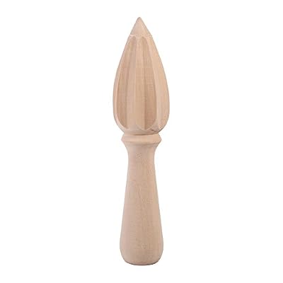 Fdit 1 Pcs Utile en Bois Fruits Orange Citron Juicer Squeezer Reamer Accueil Restaurant Cuisine Utilisation de Type Nouveau