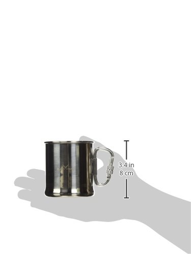 Black Crevice Edelstahlbecher, silber, 0,25 Liter - 2