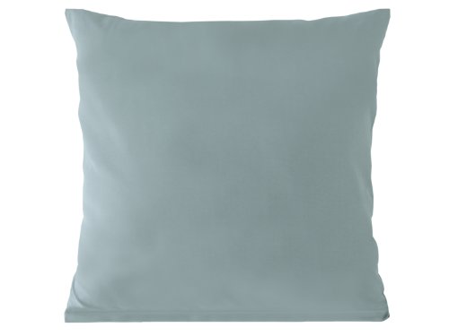 4er Pack zum Sparpreis – Microfaser-Kissenhüllen – Wohndekoration in schlichtem Design – 8 modernen Uni-Farben und 3 Größen, 80 x 80 cm, grau - 7